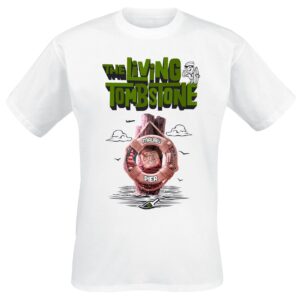 The Living Tombstone T-Shirt Malibu Pier S to XXL for Men white