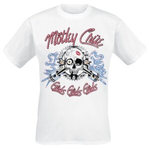 MÃ¶tley CrÃ¼e T-Shirt Vintage Sparkplug S to 4XL for Men white