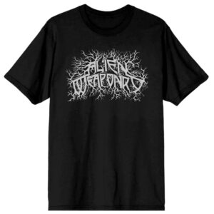 Alien Weaponry T-Shirt AW Logo S to XXL for Men black