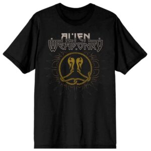 Alien Weaponry T-Shirt Sun Logo S to 4XL for Men black