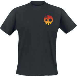 The Living Tombstone T-Shirt Grandient Skull S to XXL for Men black