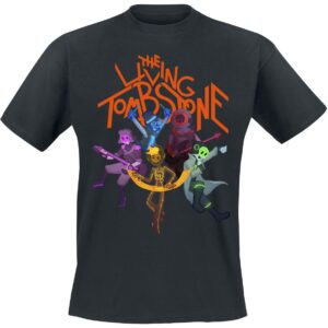 The Living Tombstone T-Shirt Illustration Band S to XXL for Men black