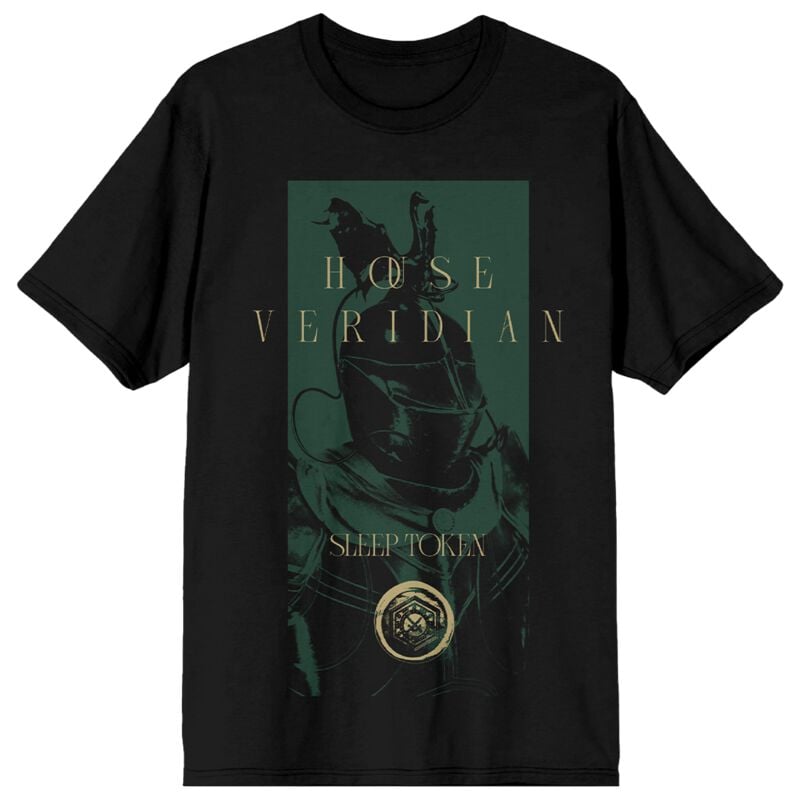 Sleep Token T-Shirt House Veridian S to 4XL for Men black