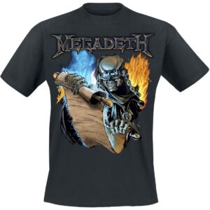 Megadeth T-Shirt Cryptic Writings Vintage S to 4XL for Men black