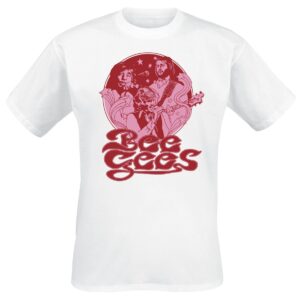 Bee Gees T-Shirt Groove S to 3XL for Men white