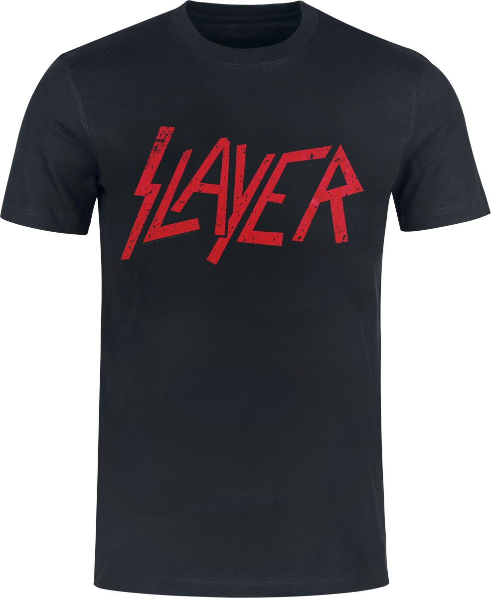 Slayer T-Shirt Logo Heavyweight S to 5XL for Men black