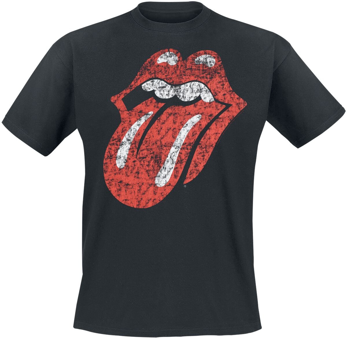 The Rolling Stones T-Shirt Classic Tongue Heavyweight S to 5XL for Men black