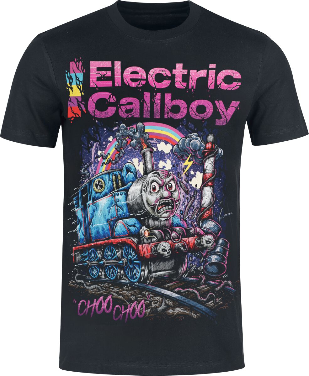 Electric Callboy T-Shirt Choo Choo Heavyweight S to 5XL for Men black