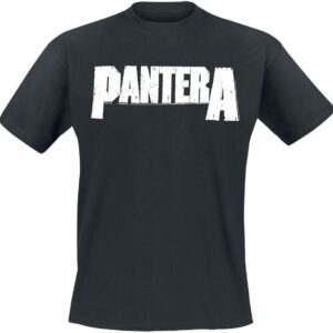 Pantera T-Shirt Logo Heavyweight S to 5XL for Men black