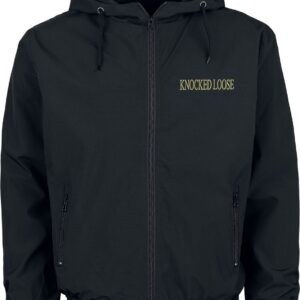 Knocked Loose Windbreaker Logo S to 3XL for Men black