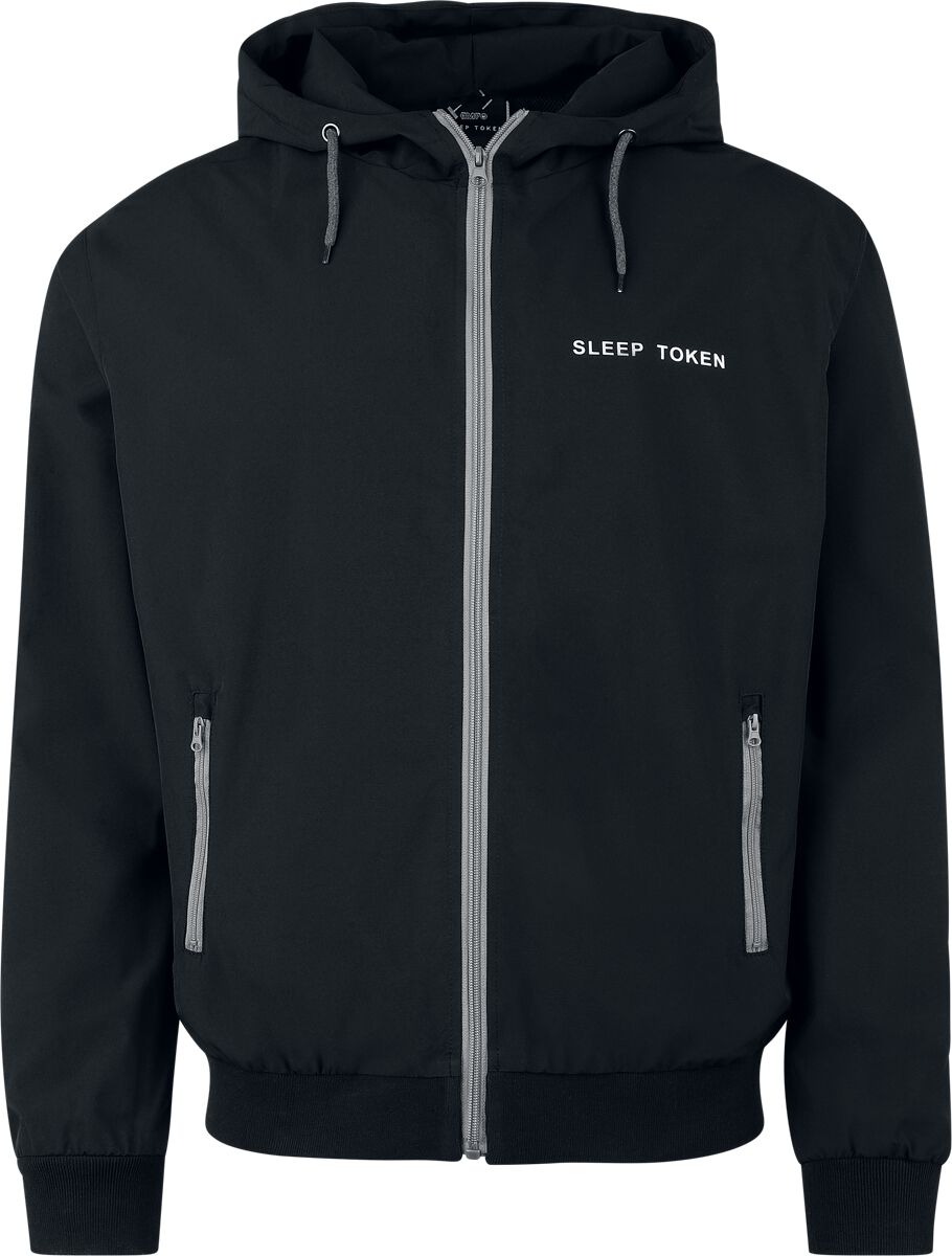 Sleep Token Windbreaker Logo S to 5XL for Men black