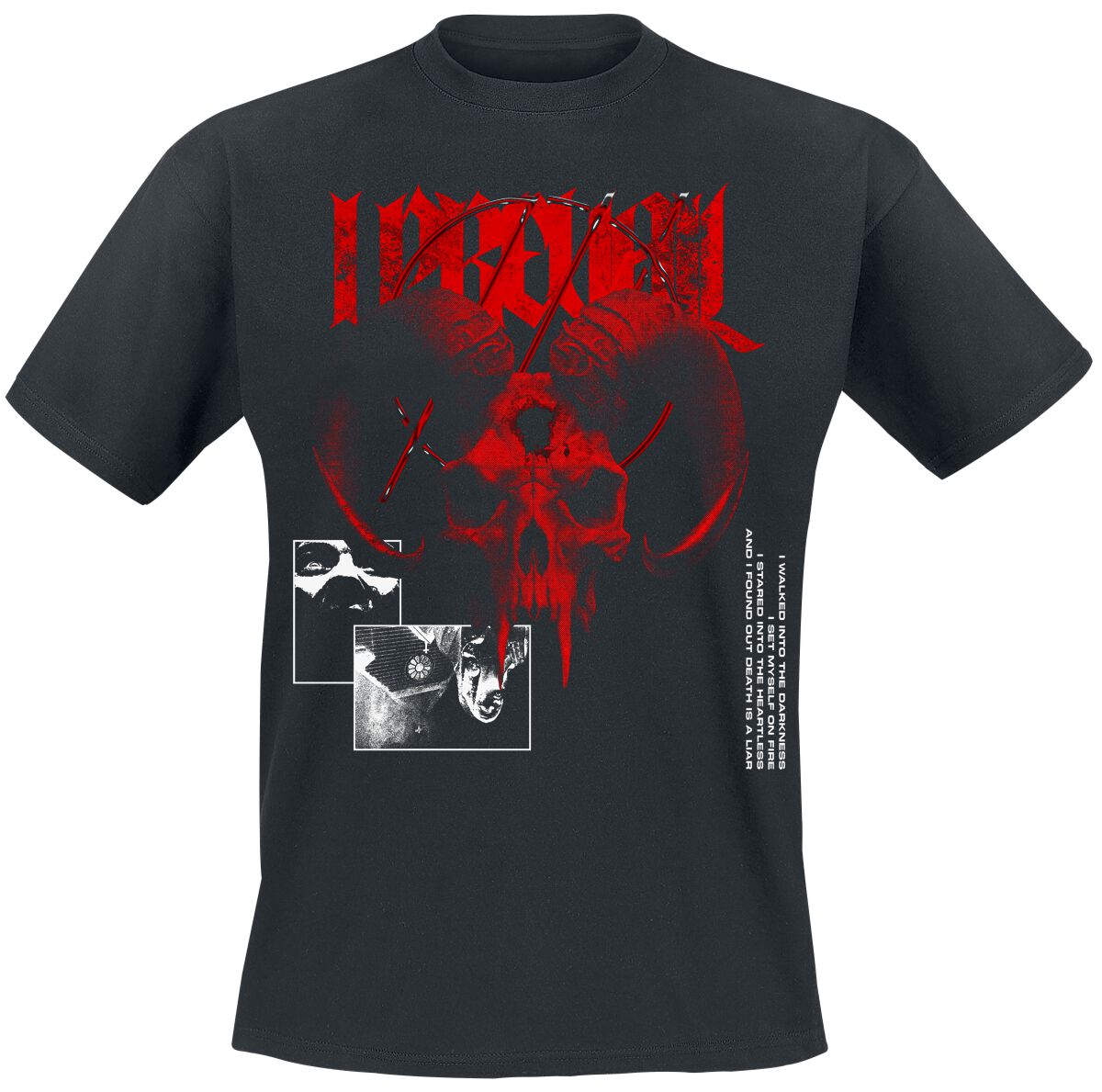 I Prevail T-Shirt Devil S to XXL for Men black