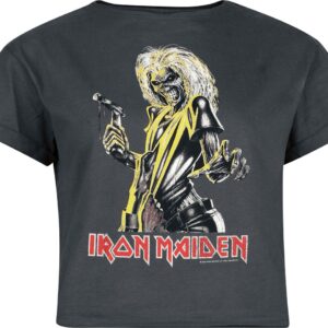 Iron Maiden T-Shirt Amplified Collection Killers XS to XL for Women charcoal