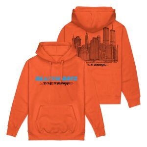 Beastie Boys Hoodie To The 5 Boroughs S to XXL for Men orange