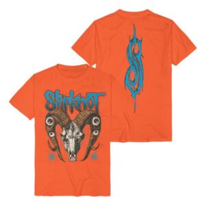 Slipknot T-Shirt Eyed Goat S to 5XL for Men orange