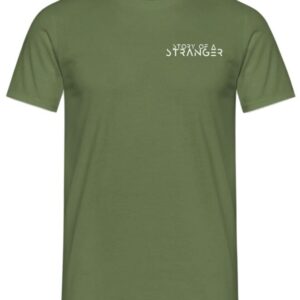 Story Of A Stranger T-Shirt Logo S to XXL for Men khaki