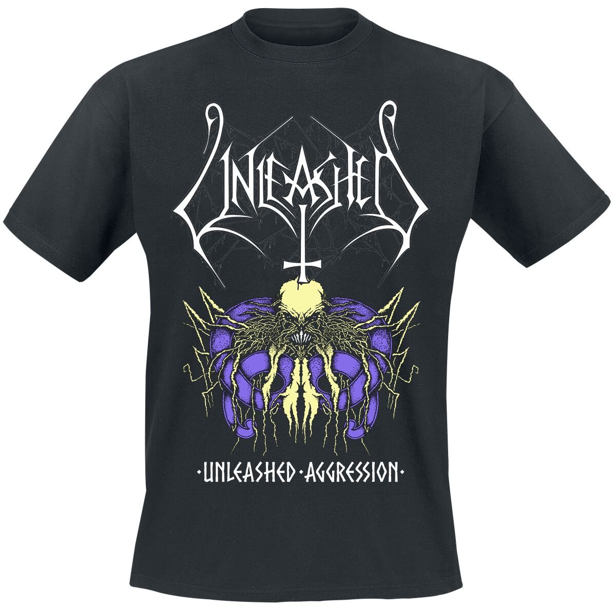 Unleashed T-Shirt Aggression S to XXL for Men black