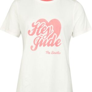The Beatles T-Shirt Hey Jude XS to XL for Women white