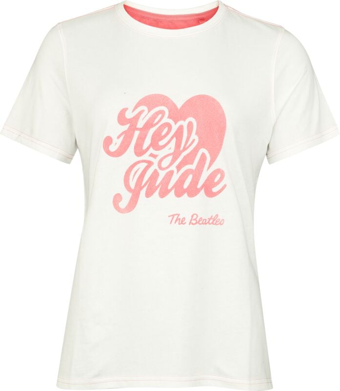 The Beatles T-Shirt Hey Jude XS to XL for Women white