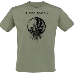 Sleep Token T-Shirt Back To Eden S to 5XL for Men green