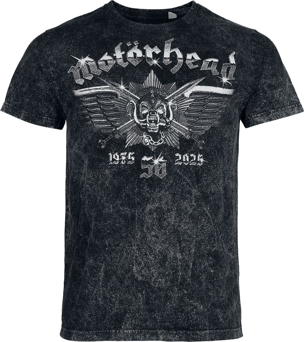 Motorhead T-Shirt Wings S to 4XL for Men anthracite