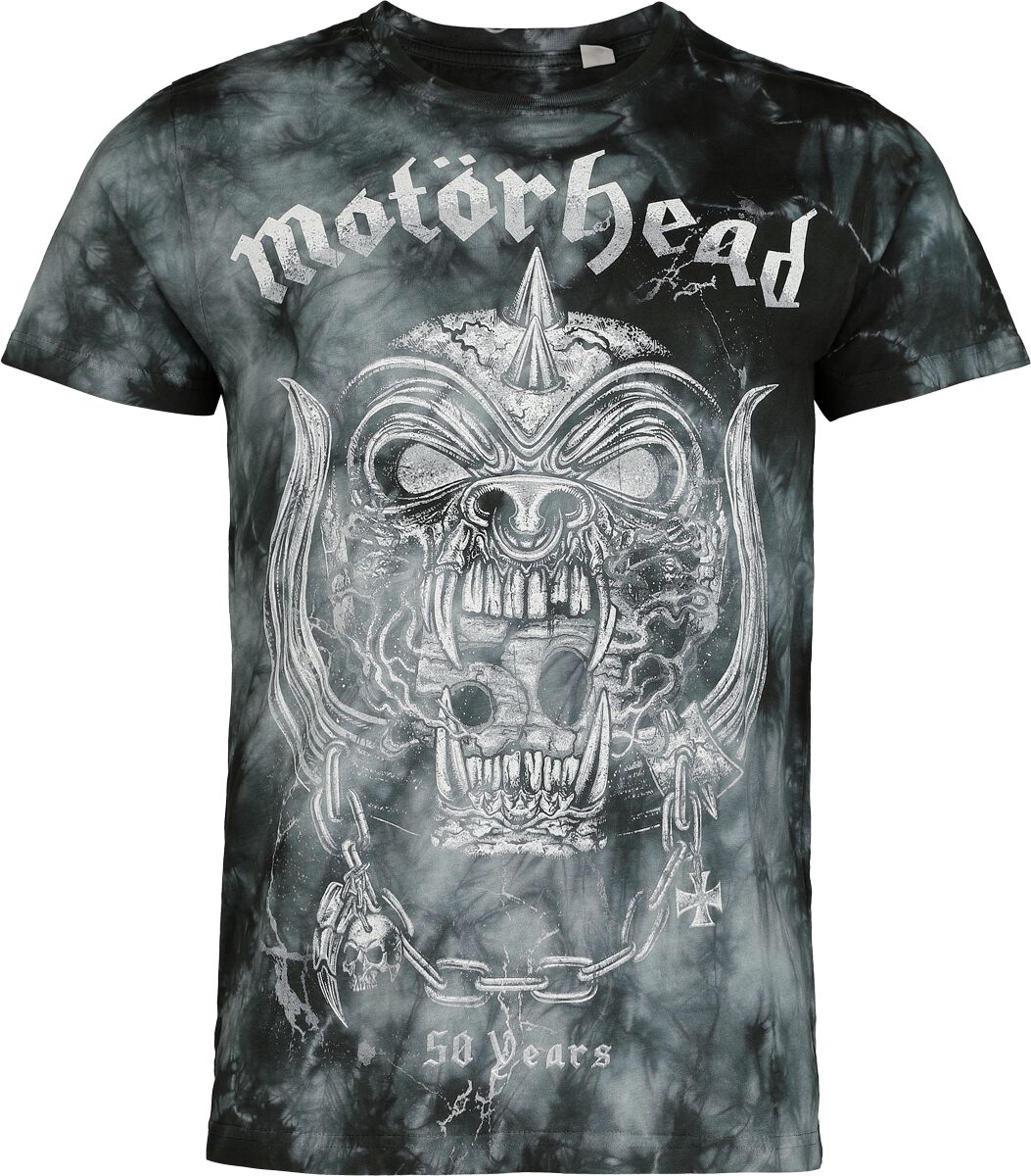 Motorhead T-Shirt Cracked Bull S to 4XL for Men grey