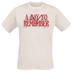 A Day To Remember T-Shirt To The Death S to 3XL for Men white
