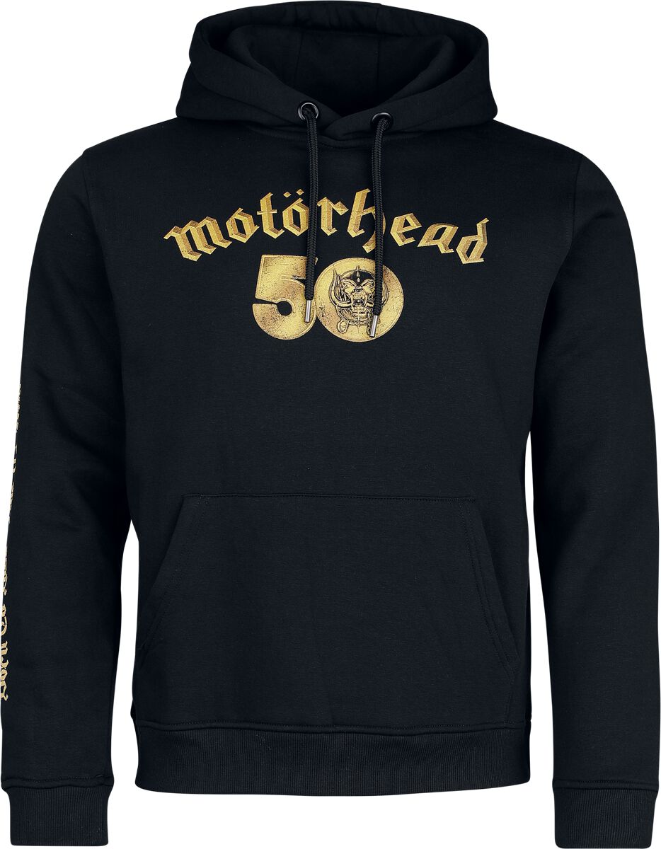 Motorhead Hoodie Live To Win S to 3XL for Men black
