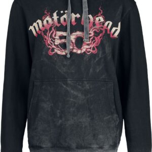 Motorhead Hoodie Warpig Flames S to XXL for Women grey