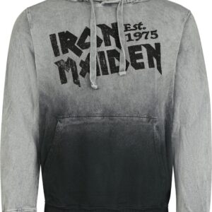 Iron Maiden Hoodie Eddie Scream S to XXL for Men grey