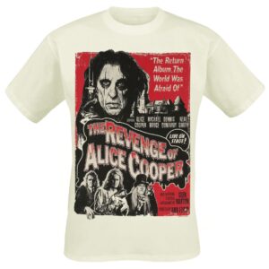 Alice Cooper T-Shirt 2 Color Revenge S to 3XL for Men natural