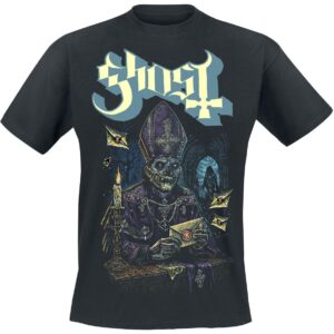 Ghost T-Shirt Missive S to 5XL for Men black