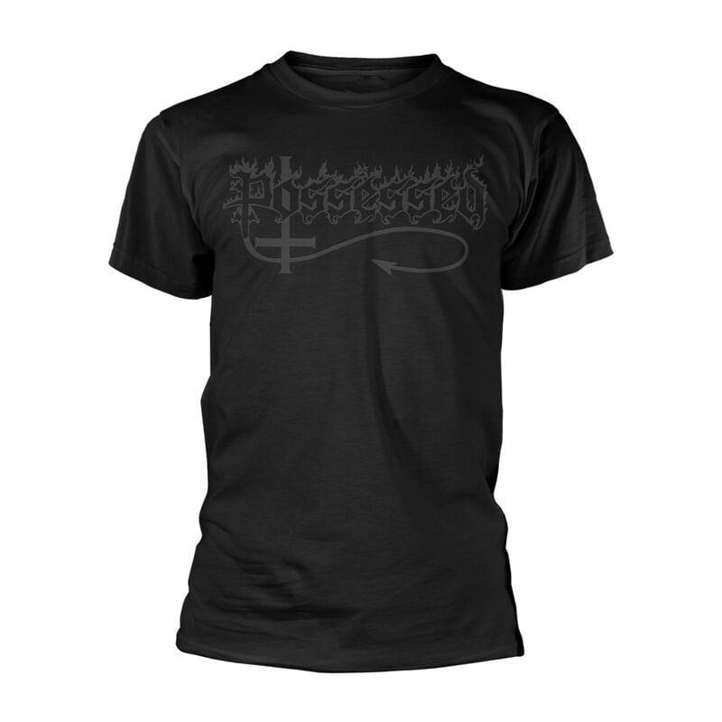 Possessed T-Shirt Logo Black S to 3XL for Men black