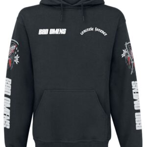 Bad Omens Hoodie Reaper With Flowers S to 4XL for Men black