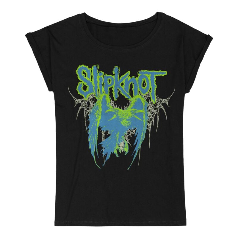 Slipknot T-Shirt Spiked Eagle S to 3XL for Women black
