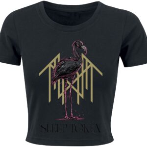 Sleep Token T-Shirt Flamingo M to 3XL for Women black