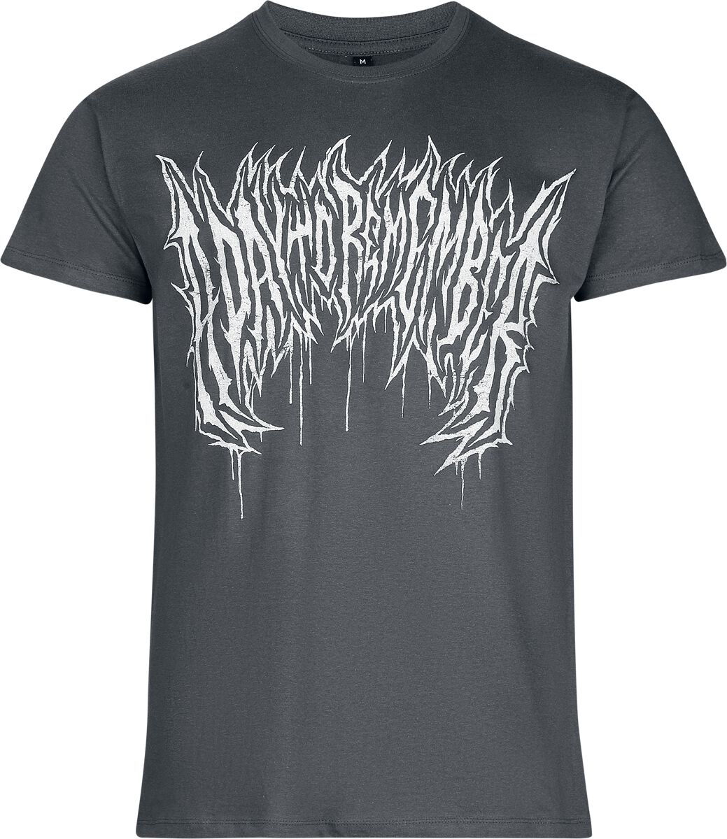 A Day To Remember T-Shirt Make it Make Sense S to 3XL for Men dark grey