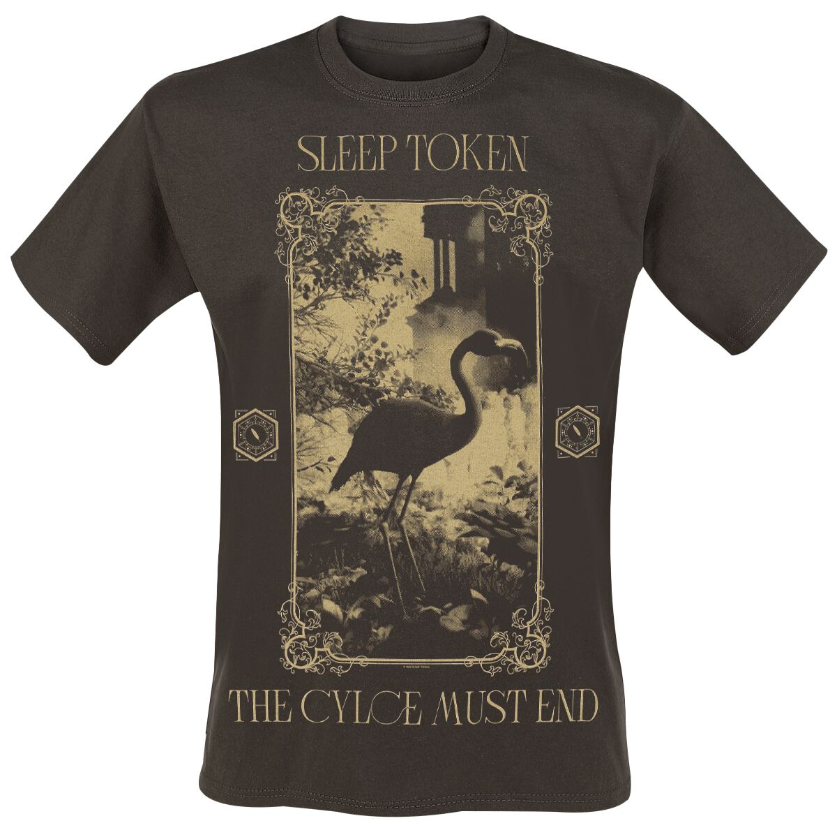 Sleep Token T-Shirt Jerry Earthtone S to 4XL for Men brown