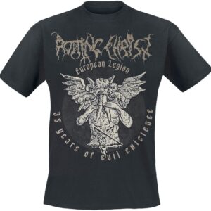 Rotting Christ T-Shirt 35 Years Of Evil Existence S to XXL for Men black