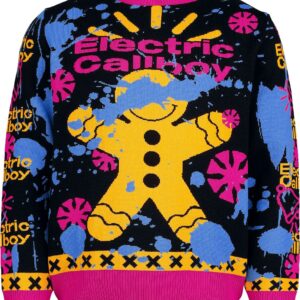 Electric Callboy Christmas jumper Holiday Sweater 2025 S to 5XL for Men multicolour
