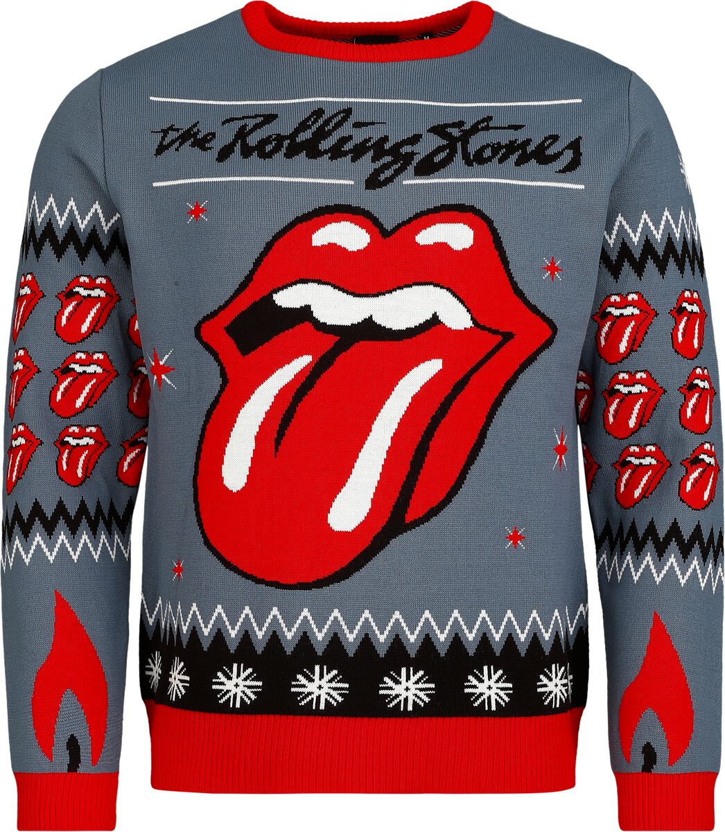 The Rolling Stones Christmas jumper Holiday Sweater S to 5XL for Men multicolour