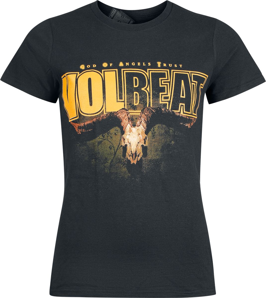 Volbeat T-Shirt God Of Angels Trust S to 3XL for Women black
