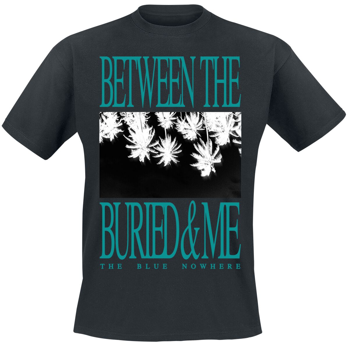 Between The Buried And Me T-Shirt Palm Stack S to XXL for Men black