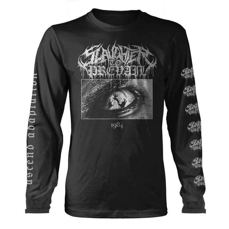 Slaughter To Prevail Long-sleeve Shirt 1984 S to XXL for Men black