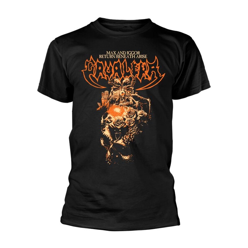 Calavera T-Shirt Beneath Arise S to 3XL for Men black