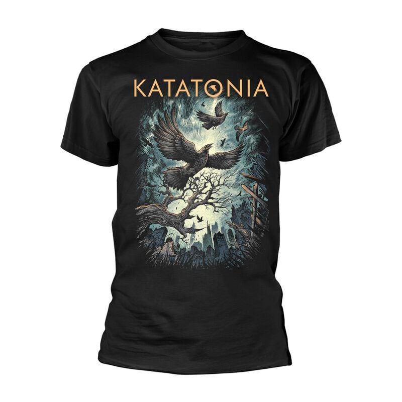 Katatonia T-Shirt Uncover The Skies S to 3XL for Men black