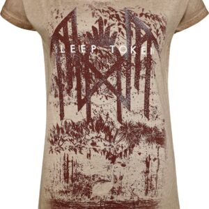 Sleep Token T-Shirt Even In Arcadia S to 4XL for Women beige
