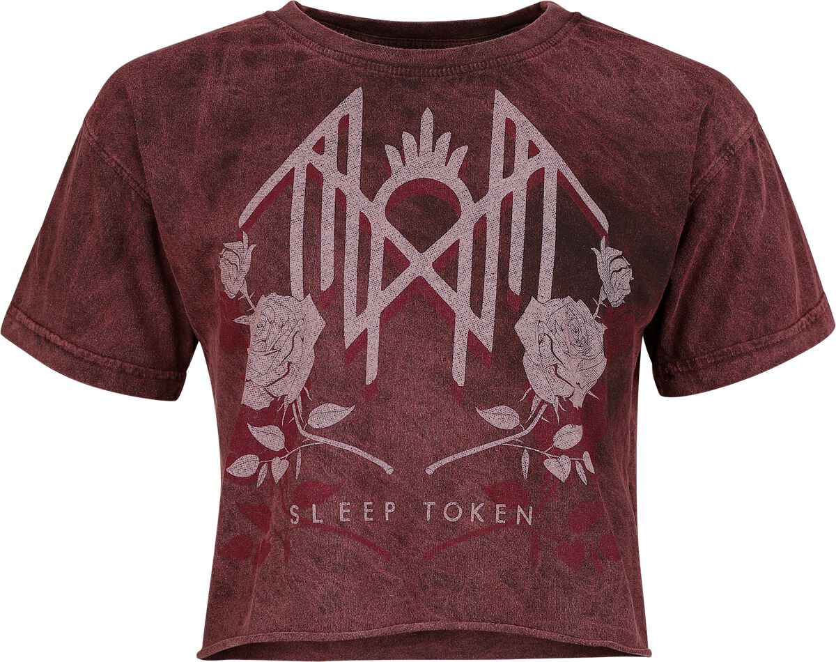Sleep Token T-Shirt S to 4XL for Women red