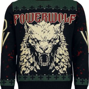 Powerwolf Christmas jumper Holiday Sweater S to 5XL for Men multicolour