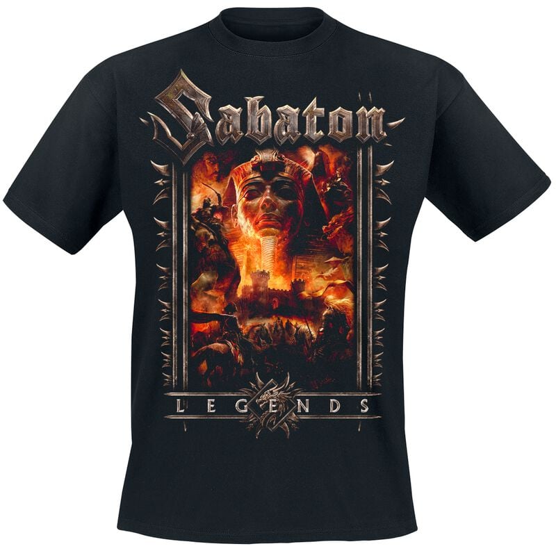 Sabaton T-Shirt Legends S to 5XL for Men black